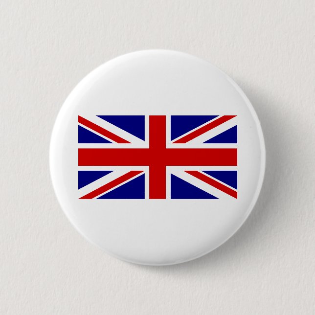 Union Jack Flagga Knapp (Framsida)
