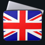 Union Jack flagga Laptop Fodral<br><div class="desc">Union Jack flagga,  anpassningsbar-designade laptop sleeve.</div>