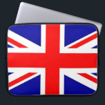 Union Jack flagga Laptop Fodral<br><div class="desc">Union Jack flagga,  anpassningsbar-designade laptop sleeve.</div>