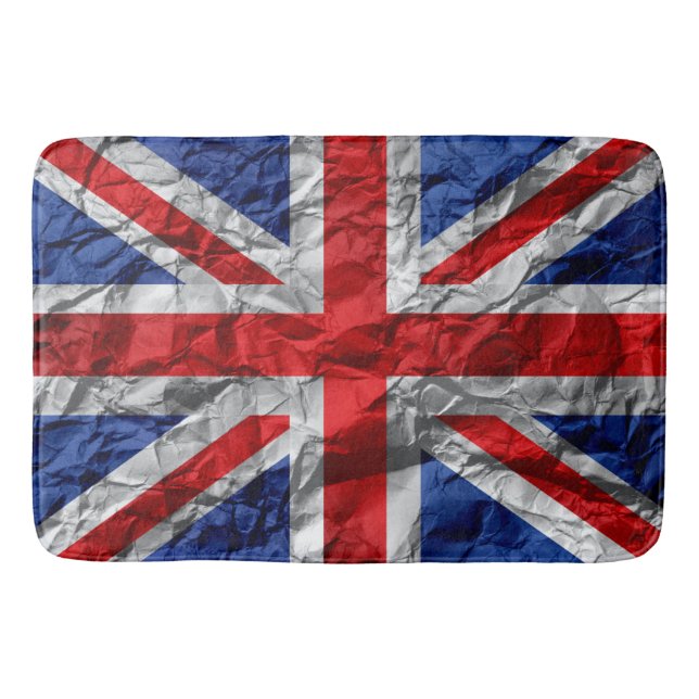 Union Jack/Flagga Large Bath Mat Badrumsmatta (Framsidan)