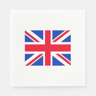 Union Jack Flagga London Temaparty Papper Napkins Pappersservett