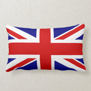 Union Jack Flagga Lumbarkudde