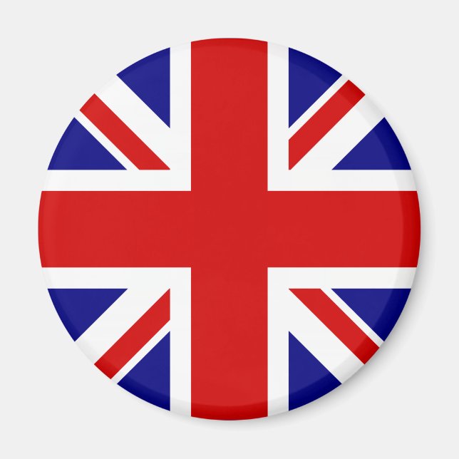 Union Jack Flagga Magnet (Framsidan)