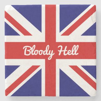 Union Jack Flagga med Funny Quote Stenunderlägg