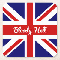 Union Jack Flagga med Funny Quote