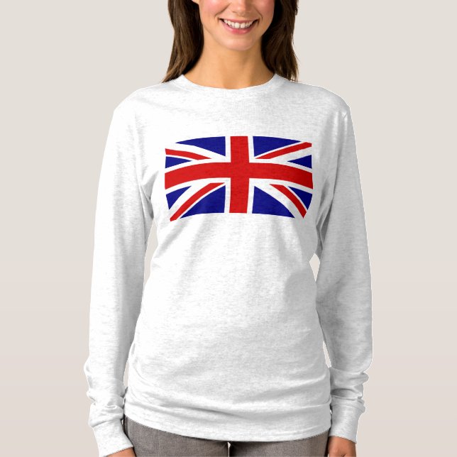 Union Jack Flagga T-shirt (Framsida)