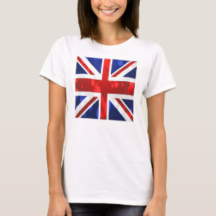 Union Jack Flagga Tee Shirt
