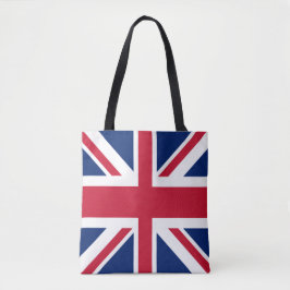 Union Jack Flagga Tygkasse