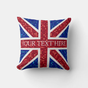 Union Jack Flagga Underbar Storbritannien Kudde