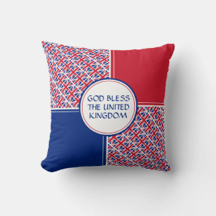 UNION JACK Flagga Underbar UK Patriotic UK Kudde