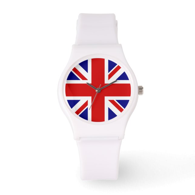 Union Jack Flagga Watch Armbandsur (Framsida)