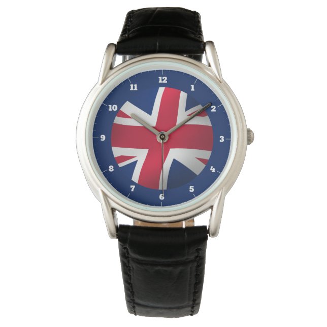 UNION JACK FLAGGA WATCH ARMBANDSUR (Framsida)