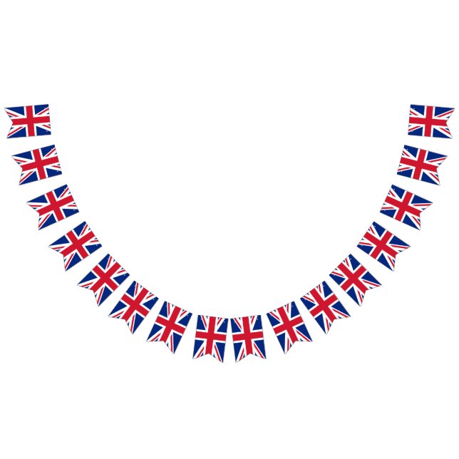 Union Jack Flaggor, Bunting Banner / Förenade kung Vimplar (Alla)