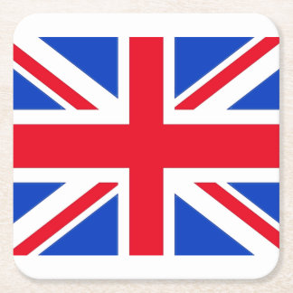 Union Jack flaggunderlägg Underlägg Papper Kvadrat