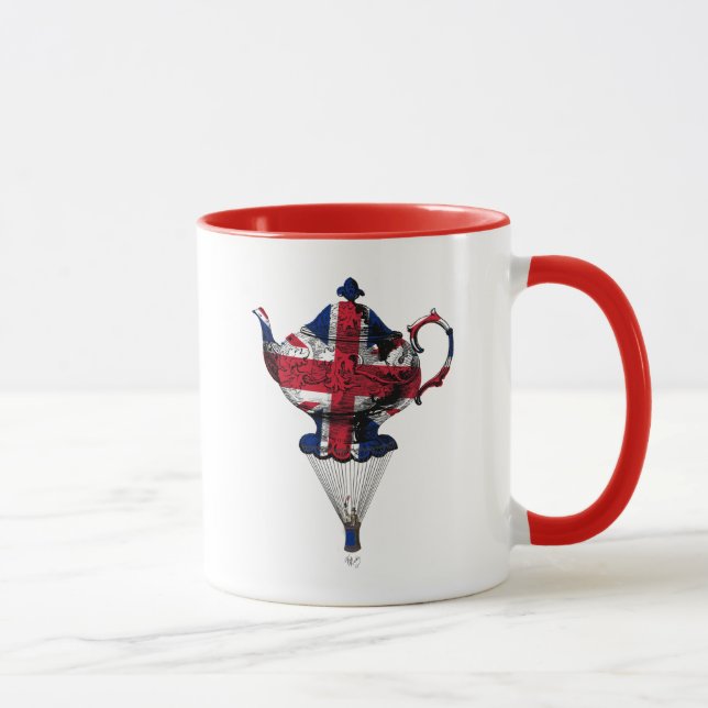 Union Jack Flies Tekanna Mugg (Höger)