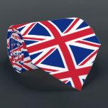 Union Jack - Förenade kungariket - British flagga Slips<br><div class="desc">British/Förenade kungariket flagga</div>