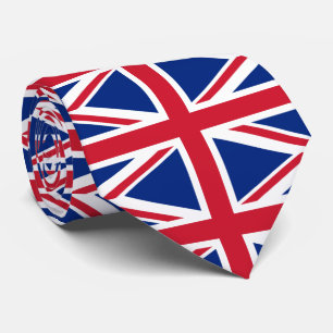Union Jack - Förenade kungariket - British flagga Slips