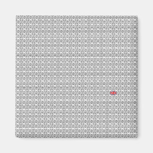 Union Jack - Förenade kungariket Magnet
