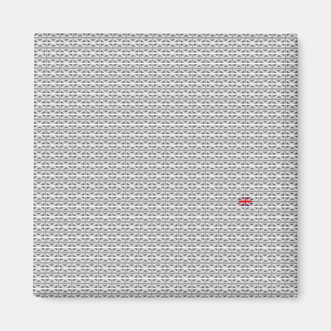 Union Jack - Förenade kungariket Magnet (Framsidan)