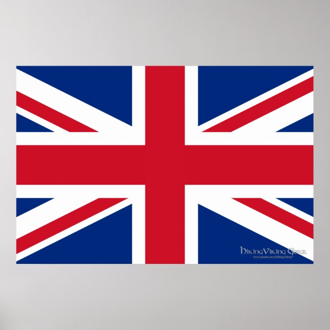 Union Jack Förenade kungariket Poster (Framsidan)