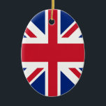 Union Jack - Förenade kungarikets Flagga Julgransprydnad Keramik<br><div class="desc">Flagga i Förenade kungariket. Användorna i Förenade kungariket Underbara Storbritannien och Nordirland är som sitt nationella flagga den banderoll som kallas Union Jack eller Union Flagga (trots folkopinionen är båda termerna tekniskt korrekta).</div>