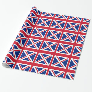 Union Jack - Förenade kungarikets Flagga Presentpapper