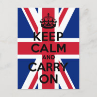 Union Jack Håll lugn och fortsätt
