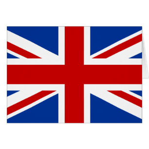 Union Jack Hälsningskort