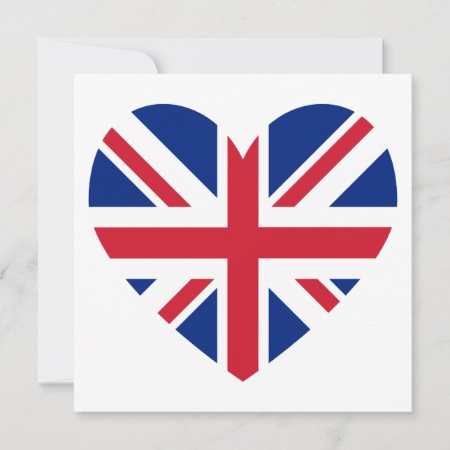 Union Jack Heart Shape (Framsida)