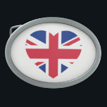 Union Jack Heartflaggan Bcent<br><div class="desc">Union Jack Heartflag Bälte Buckle Design © Trinkets and Sak 2017 - AHP Design. Alla Höger reserverade. 030417</div>