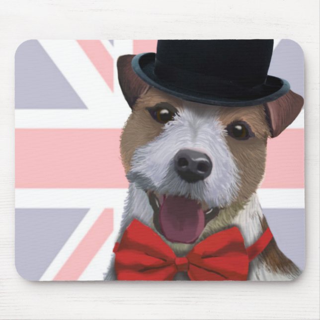 Union Jack Jack Russell Musmatta (Framsidan)