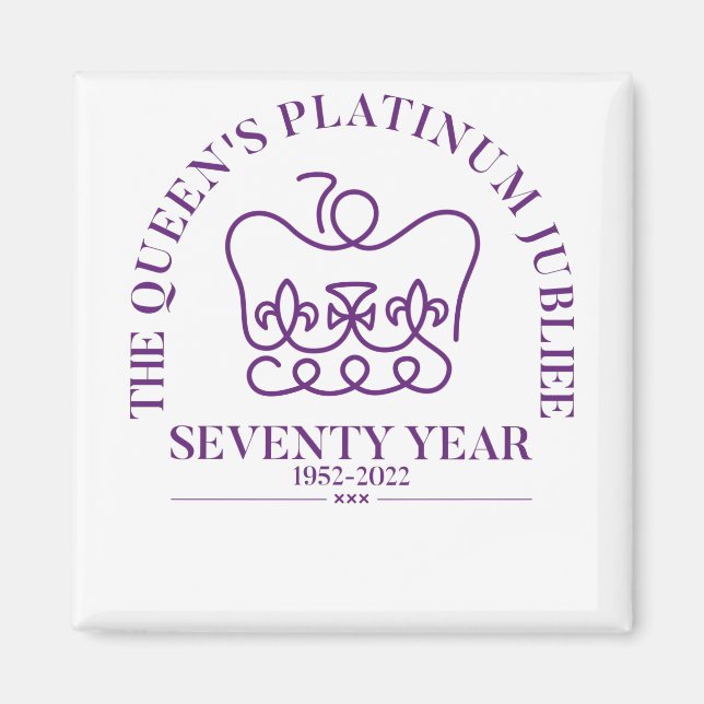 Union jack jubilee magnet (Framsidan)