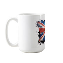 Union jack kaffemugg