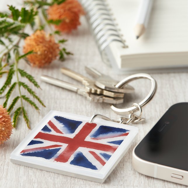 Union jack key rings (Högra Framsidan)