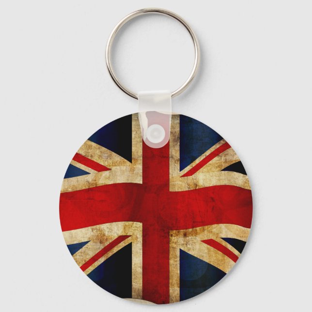 Union Jack Keychain Nyckelring (Framsida)
