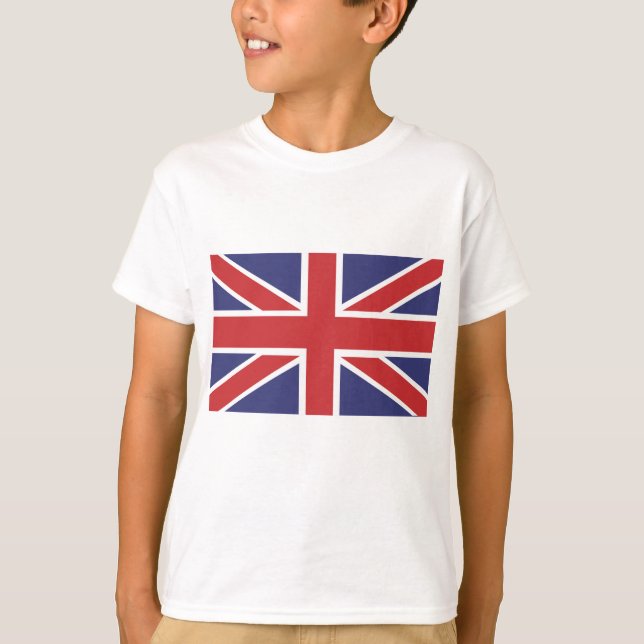 Union Jack Kids Tee Shirt (Framsida)