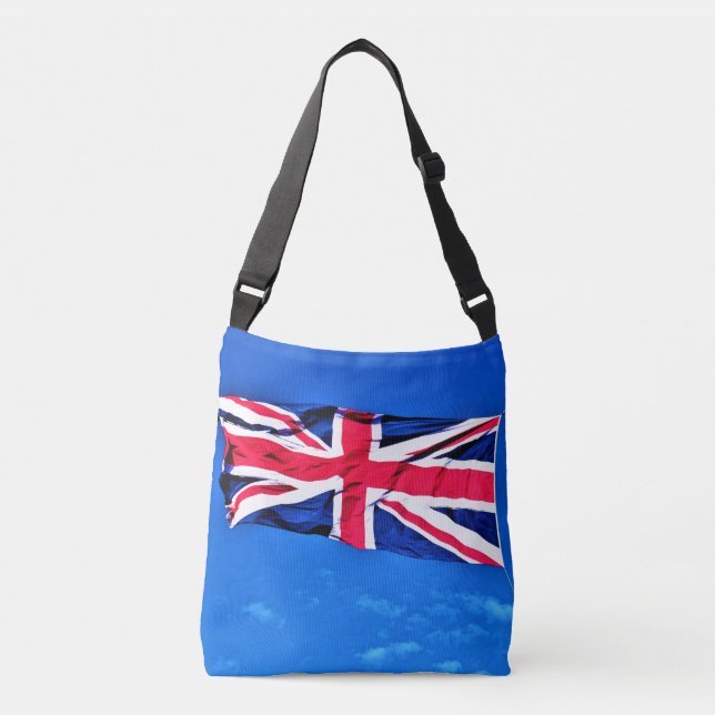 Union Jack Kor-Body Tote Bag Axelväska (Framsida)