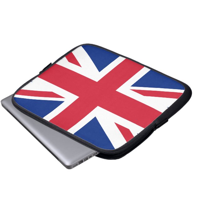 Union Jack Laptop Fodral (Framre botten)