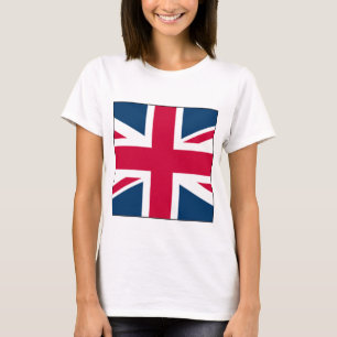 Union Jack Large Square Women's T Shirt