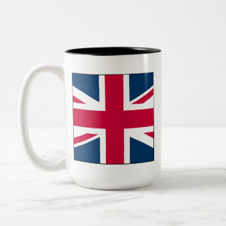 Union Jack Large Two Tone 15 Oz Mug Två-Tonad Mugg