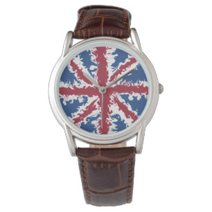 Union Jack Liquid Art Armbandsur