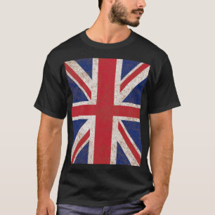 Union Jack Lodrät Retro T Shirt
