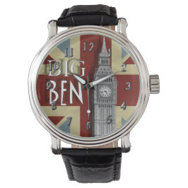 Union Jack London Big Ben Armbandsur