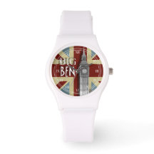 Union Jack London Big Ben Wrist Watch