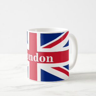 Union Jack London ~ British Flagga Kaffemugg