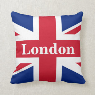 Union Jack London ~ British Flagga Kudde