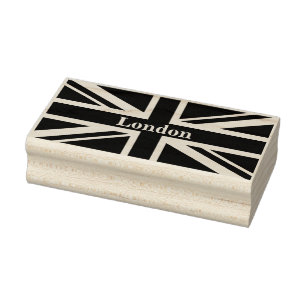 Union Jack London ~ British Flagga Stämpel