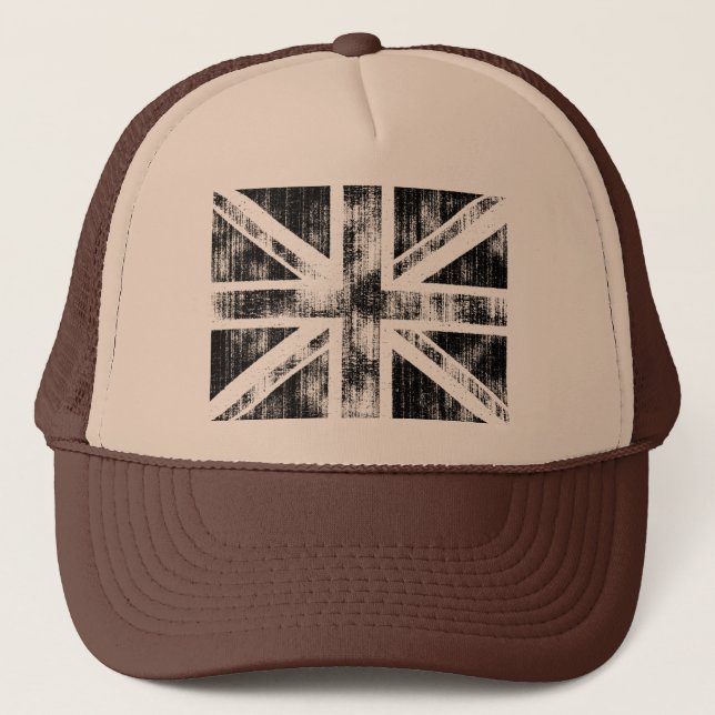 Union Jack Mono Truckerkeps (Framsida)