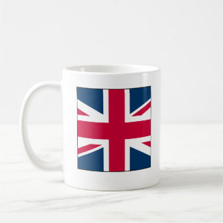 Union Jack Mug with Large Square Design  Kaffemugg