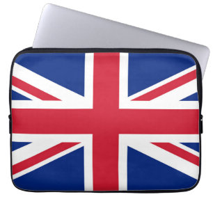Union Jack National Flagga of United Kingdom Engla Laptop Fodral